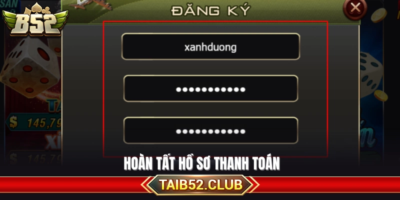 Xác nhận thông tin thanh toán