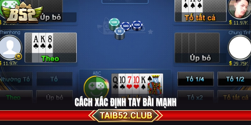 Phương pháp nhận biết bộ bài có lợi thế