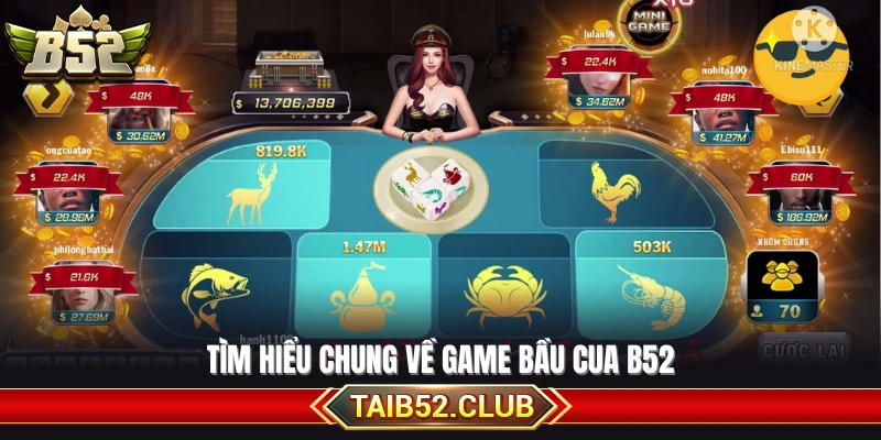 Khái quát về quy luật và giao diện bầu cua B52